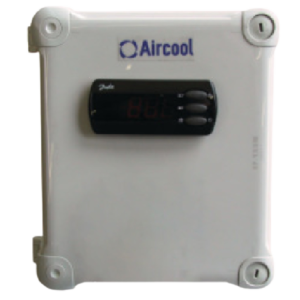 Temperaturanzeige in Box